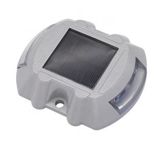 Solar 601/2 Solární nerezové světlo bezpečnostní set 2 kusy čistá bílá (Solární světlo pojezdové 6x LED dioda)