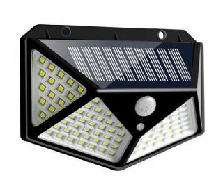Solar SN100 Solární LED světlo s PIR čidlem 100x LED (Solární LED světlo s PIR čidlem pohybu)