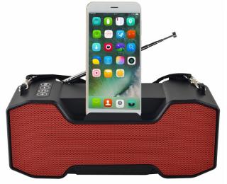 Solární FP/92M Bluetooth reproduktor 5W USB modrá (Solární nabíječka, osvětlení, rádio a MP3 přehrávač )