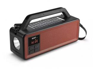 Solární FP/R31/5W Bluetooth reproduktor USB (Solární nabíječka, osvětlení, rádio a MP3 přehrávač )