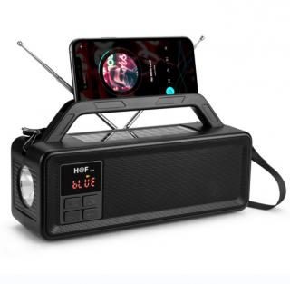 Solární FP/U31/5W Bluetooth reproduktor USB (Solární nabíječka, osvětlení, rádio a MP3 přehrávač )