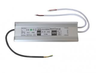 Zdroj spínaný pro LED diody + pásky IP66, 12V/150W/12,5A (Napájecí zdroj pro LED pásky 150W 12V 12,5A)