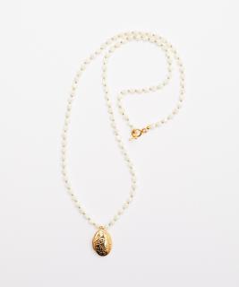 Náhrdelník Říční perlička & Amulet s fotkou
