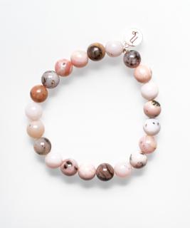Náramek Opál znamení - 8mm Znamení zvěrokruhu: Kozoroh