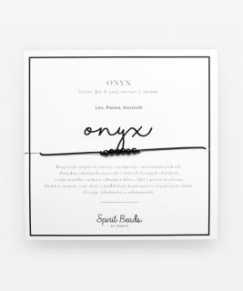 Onyx - Černá šňůrka