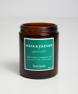 Svíčka Máta & zázvor 180ml