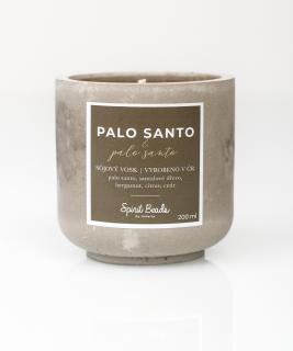Svíčka v betonu - Palo Santo 200ml