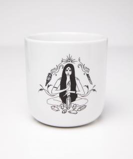 Svíčka v porcelánu - Nádech výdech 3 - Čarodějka
