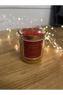Svíčka - Vánoční hvězda 200 ml