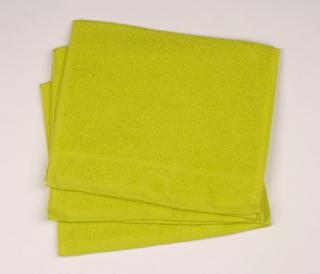 Malý froté ručník 30x50 cm - zelená