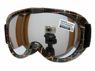 Dětské lyžařské brýle Spheric Ontario G1468-1K-9,10 - Sklo: oranžové