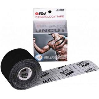 Kinezio tejp ARES kinesio tape 5cm x 5m červená/černá: Modrá
