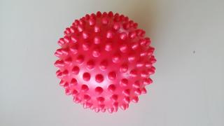Masážní míček 90 mm červený UNISON UN 2017