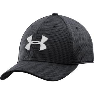 PÁNSKÁ ČEPICE UNDER ARMOUR BLITZING II STRETCH FIT CAP červená/černá: červená, Velikost: M/L