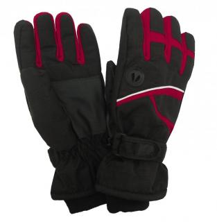 Pánské lyžařské rukavice Lucky A-51 červené - Velikost: L/XL