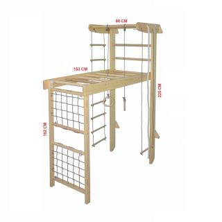 ŽEBŘINY S PŘÍSLUŠENSTVÍM SPORTBABY TRANSFORMER 3-225/240-2 Výška konstrukce: 225 cm
