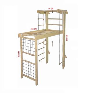 ŽEBŘINY S PŘÍSLUŠENSTVÍM SPORTBABY TRANSFORMER 3-225/240-2 Výška konstrukce: 240 cm