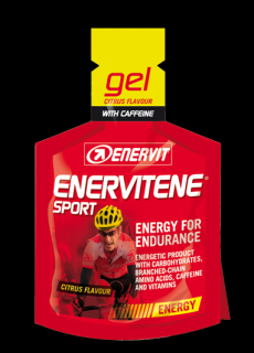 Enervit Sport gel 25ml NOVINKA MALINA+kofein 2+1 ZDARMA