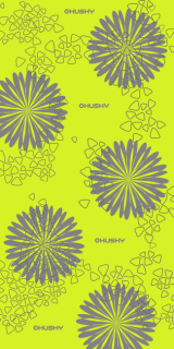 multifunkční šátek   Daphne žlutá