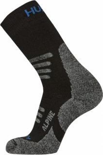 Ponožky   Alpine XL (45-48), černo/modrá