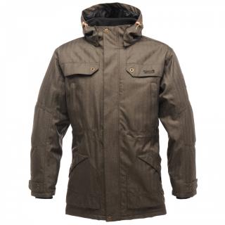 Regatta Highplains Parka pánská bunda šedá RMP105