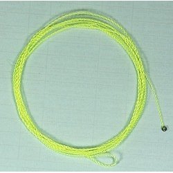 Furled leader trout - fluo žlutý