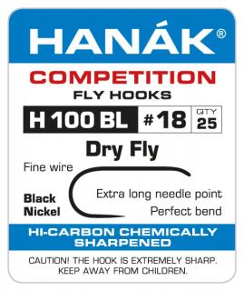 Muškařské háčky Hanák Competition H 100 BL