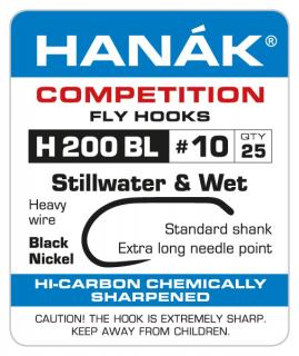 Muškařské háčky Hanák Competition H 200 BL