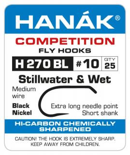 Muškařské háčky Hanák Competition H 270 BL