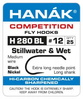 Muškařské háčky Hanák Competition H 280 BL