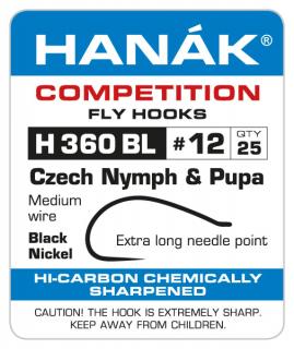 Muškařské háčky Hanák Competition H 360 BL