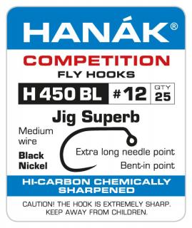 Muškařské háčky Hanák Competition H 450 BL