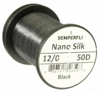 Semperfli Nano Silk 12/0 - Černá