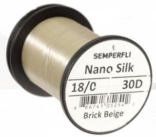 Semperfli Nano Silk Ultra 18/0 - Béžová