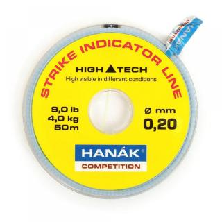 Strike Indicator Line Hanák 50 m - fluo žlutý