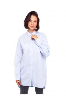 Broadway dámská oversized košile Bina světle modrá Velikost: XL