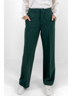 Broadway dámské flared kalhoty zelené Velikost: M