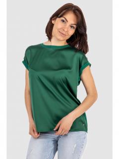 Broadway dámské halenkové triko Carmenia zelené Velikost: M