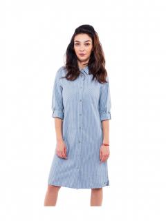 Broadway dámské košilové šaty Bessy světle modré Velikost: XL