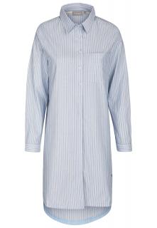 Broadway dámské košilové šaty Jemi s proužkem modré Velikost: XL