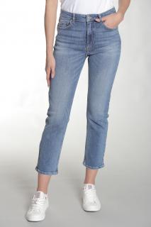 Cross Jeans dámské regular fit džíny Marisa 476-042 mid blue Velikost: 27