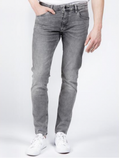 CROSS pánské slim tapered fit džíny Blake 185-109 šedé Velikost: 29/32