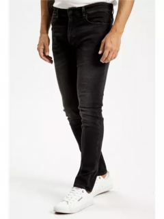 CROSS pánské slim tapered fit džíny Blake 185-156 černé Velikost: 30/32