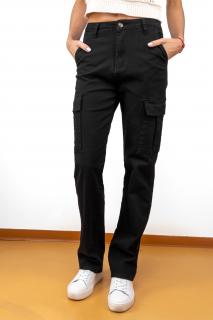 Hailys dámské cargo kalhoty černé Velikost: L