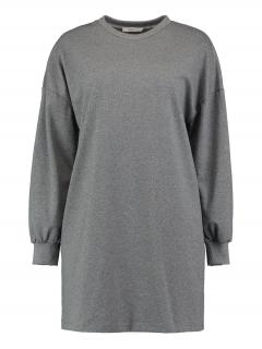 Hailys dámské krátké bavlněné šaty Lilou šedé Velikost: L