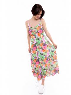 Hailys dámské šaty s květinovým vzorem Sabrina multicolor Velikost: L