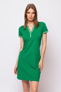 Heavy Tools dámské tričkové šaty Viola zelené Velikost: M