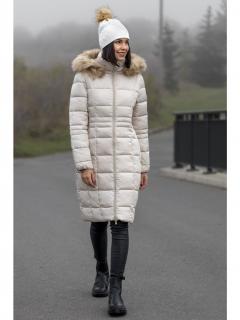 Heavy Tools dámský zimní kabát Nalba smetanový Velikost: XL