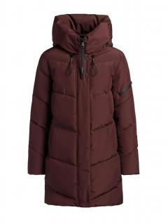 Khujo dámská zimní bunda Jordis vínová Velikost: XL