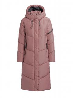 Khujo dámský zimní kabát Sonje starorůžový Velikost: XL